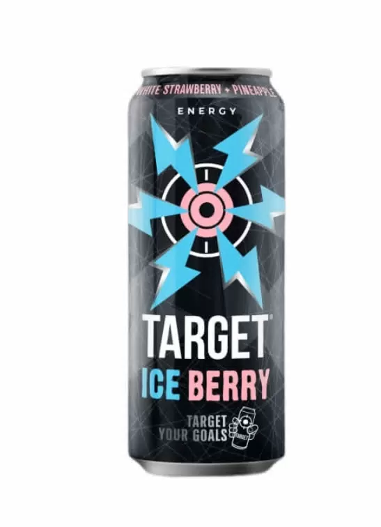 Энергетический напиток ТАРГЕТ Айс берри ж/б 0.45л