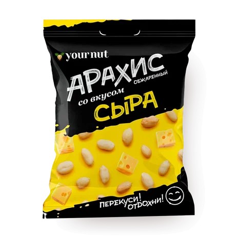 Арахис обжаренный Ю НАТ сыр м/у 80г