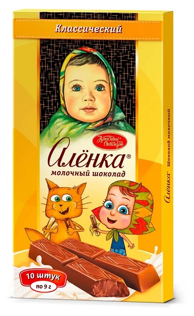 Шоколад КРАСНЫЙ ОКТЯБРЬ Аленка в стиках 90г