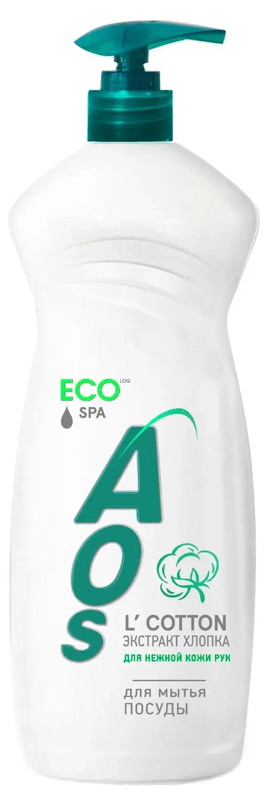 Жидкость для мытья посуды АОС Эко Экстракт хлопка 900мл