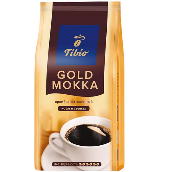 Кофе ТИБИО Голд Мокка зерно 1000г