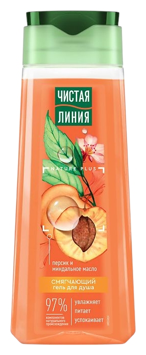 Гель для душа ЧИСТАЯ ЛИНИЯ Смягчающий 250мл