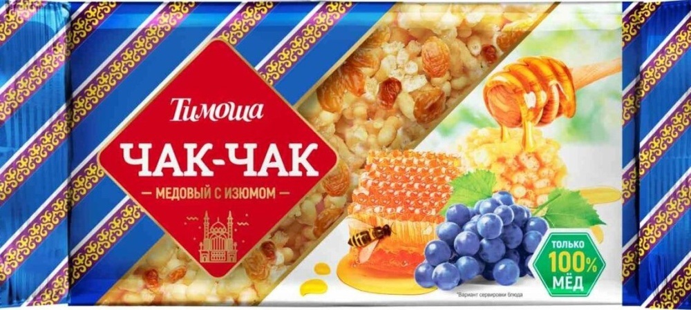 Чак-чак ТИМОША медовый с изюмом 250г