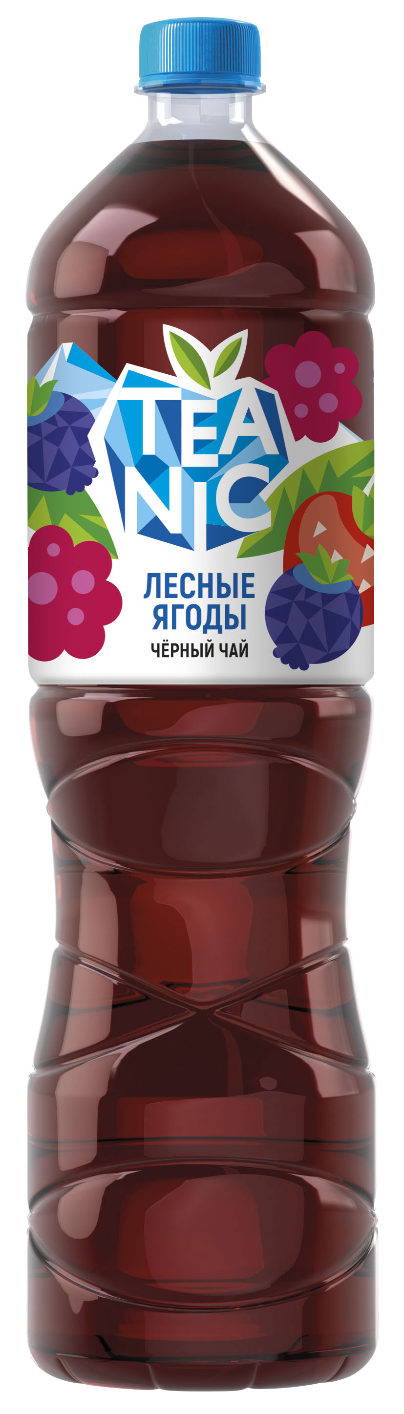 Чай ТИАНИК черный лесные ягоды 1.5л