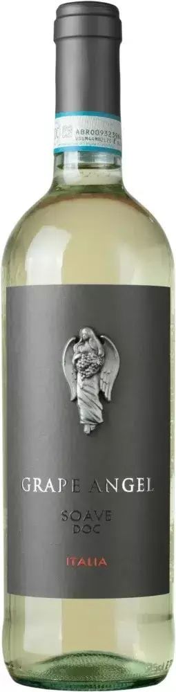 Вино ГРЕЙП ЭНДЖЕЛ Соаве белое сух 12% ст/б 0.75л