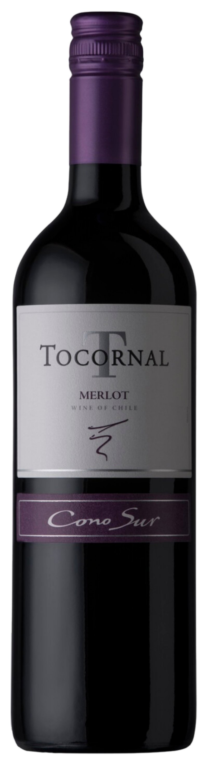 Вино КОНО СУР Токорнал Мерло красное п/сух 12% ст/б 0.75л