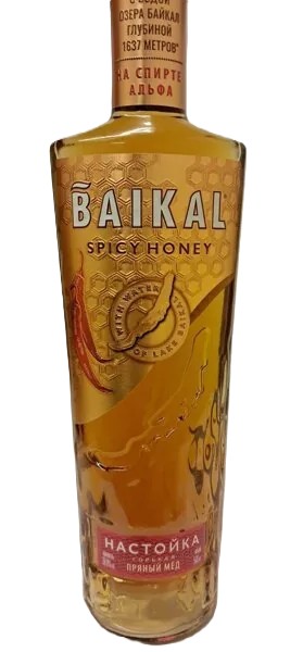 Настойка БАЙКАЛ Пряный мед 38% ст/б 0.5л