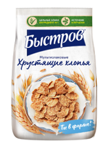 Завтрак БЫСТРОВ Хлопья из злаков 680г