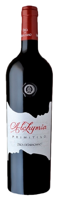 Вино ДУКА ди САРАНЬЯНО Алхимия Примитиво красное п/сух 14.5% ст/б 0.75л