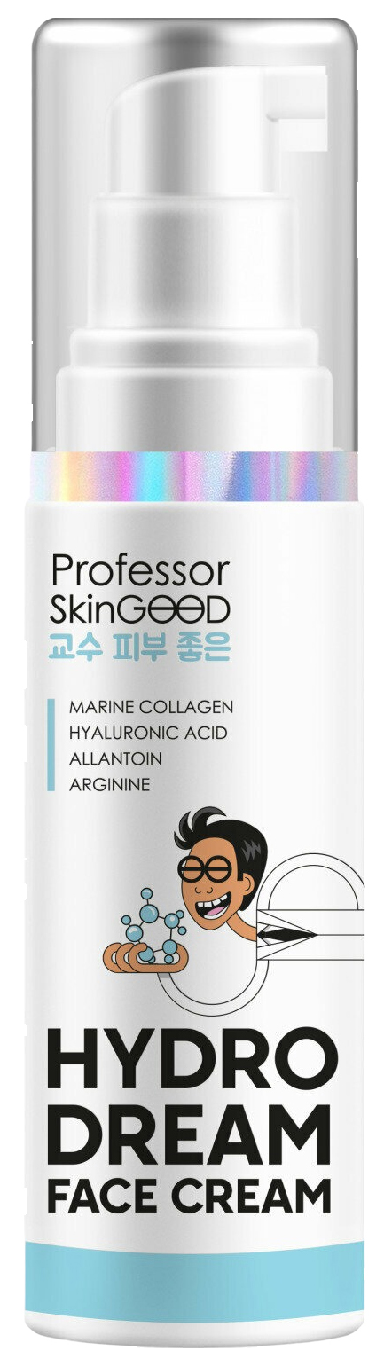 Крем для лица ПРОФЕССОР СКИНГУД Увлажняющий с морским коллагеном и гиалуроновой кислотой 50мл