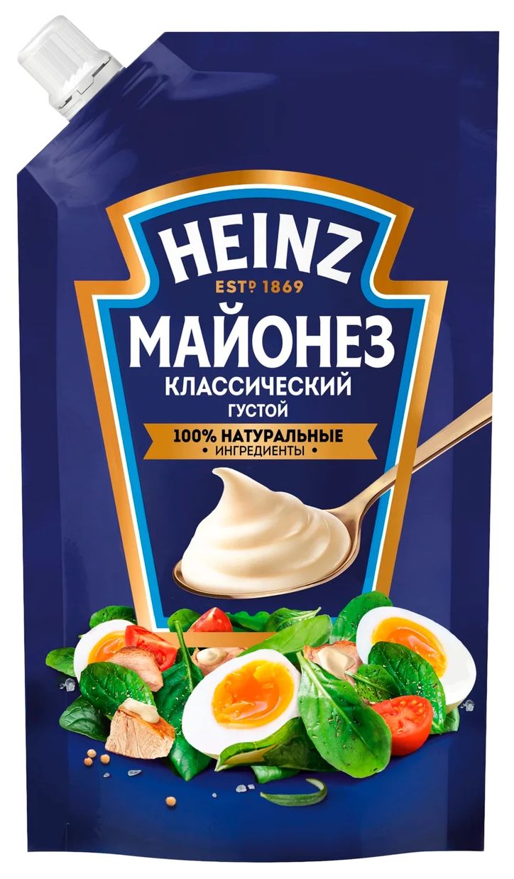 Майонез ХАЙНЦ Классический 67% д/пак 300г