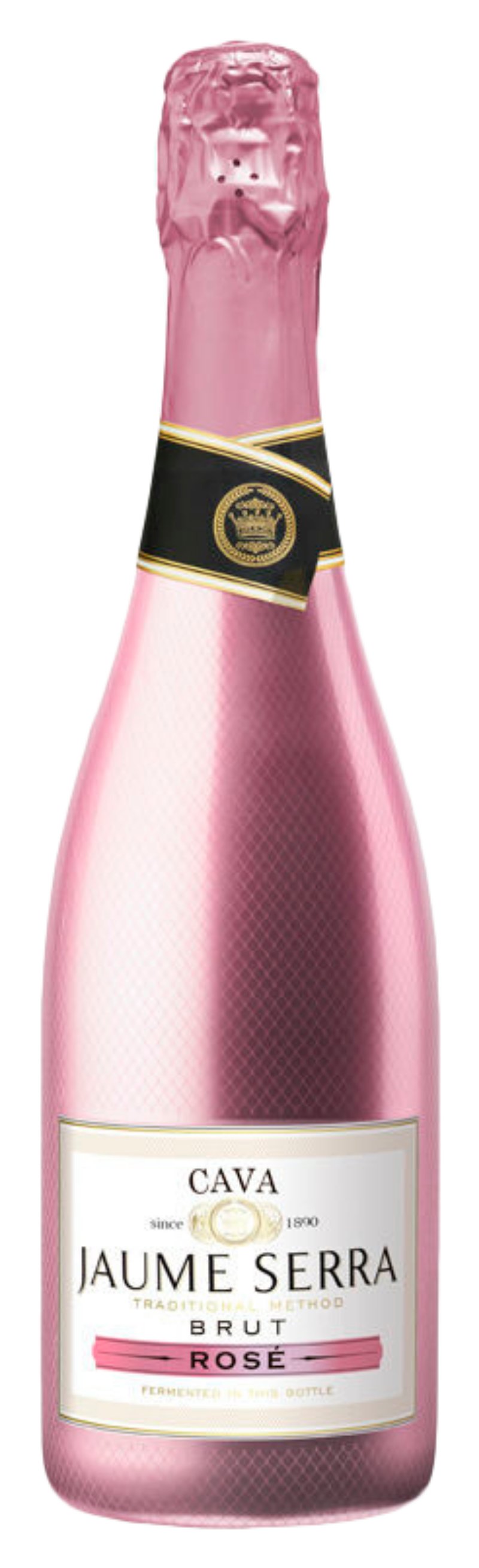 Игристое вино ЖАУМЕ СЕРРА Кава розовое брют 11.5% 0.75л