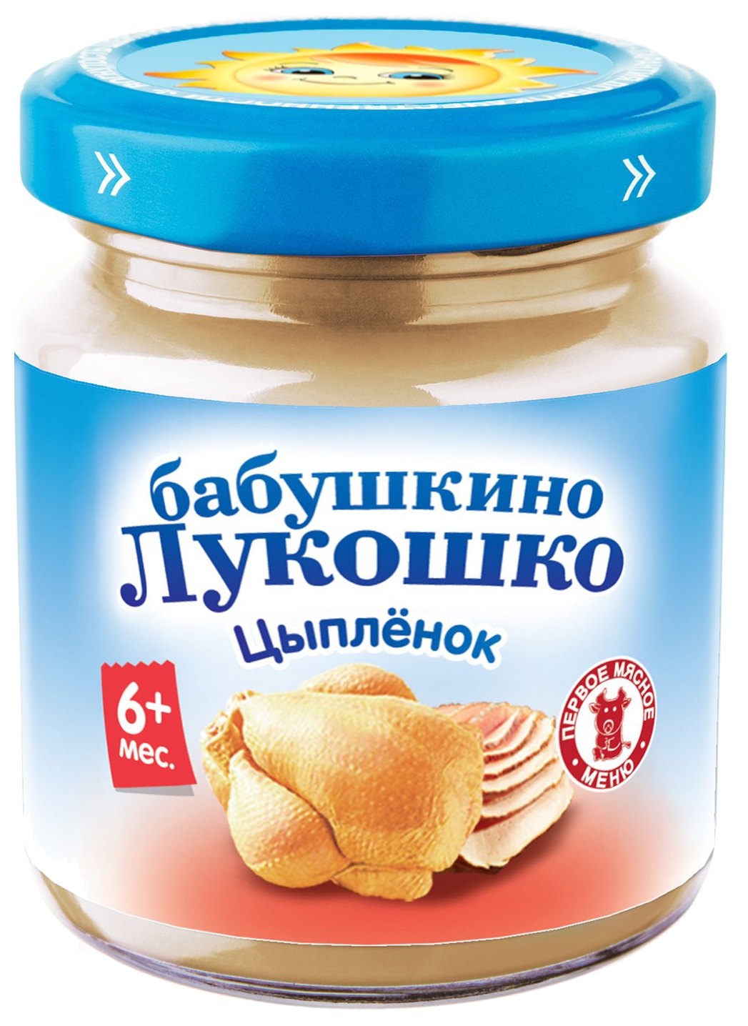 Пюре БАБУШКИНО ЛУКОШКО цыпленок ст/б  100г