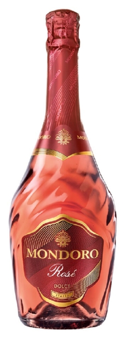 Игристое вино МОНДОРО розовое п/сл 9.5% ст/б 0.75л