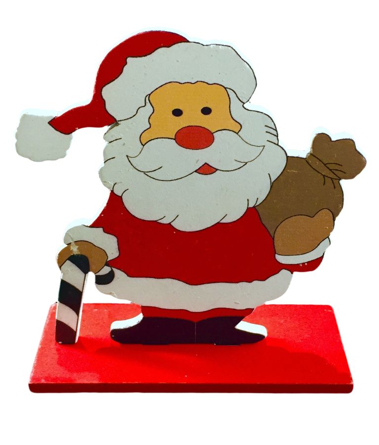 Статуэтка новогодняя СФЕРА Дед мороз на подставке