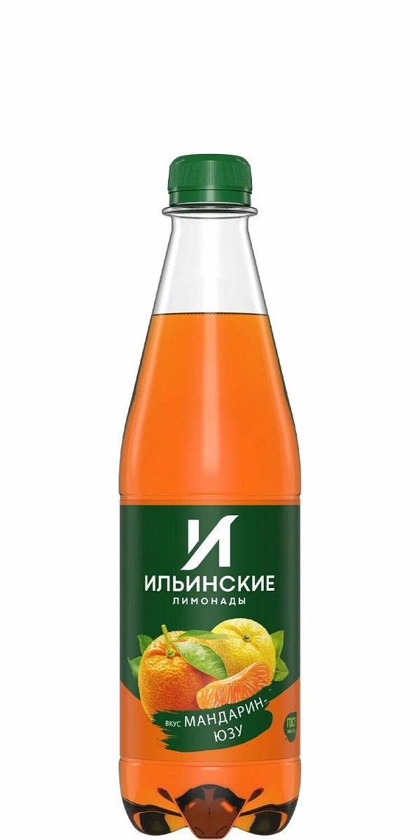 Газ.напиток ИЛЬИНСКИЕ ЛИМОНАДЫ Мандарин Юзу 0.48л