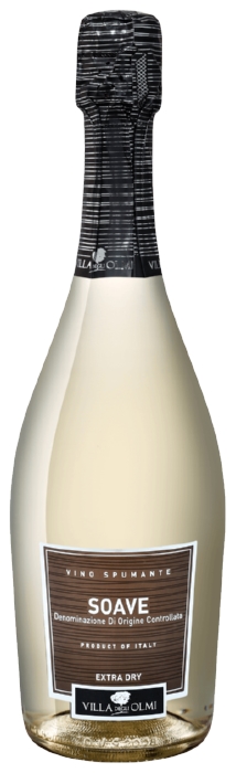 Игристое вино ВИЛЛА ДЕЛЬИ ОЛМИ Соаве белое брют 9-15% ст/б 0.75л