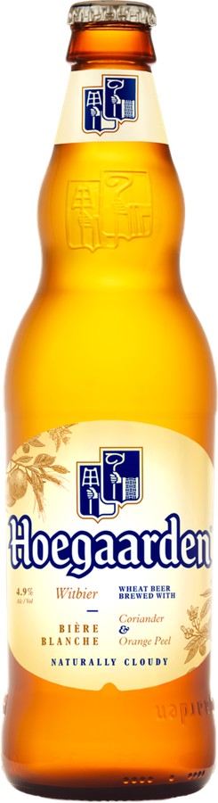 Пивной напиток ХУГАРДЕН Белое нефильтрованный 4.9% ст/б 0.44л