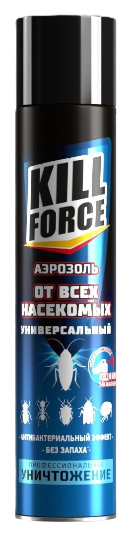 Аэрозоль КИЛЛ ФОРС инсектицидный универсальный 350мл