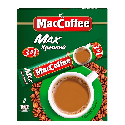 Напиток кофейный МАК КОФЕ Макс крепкий 3в1 16г