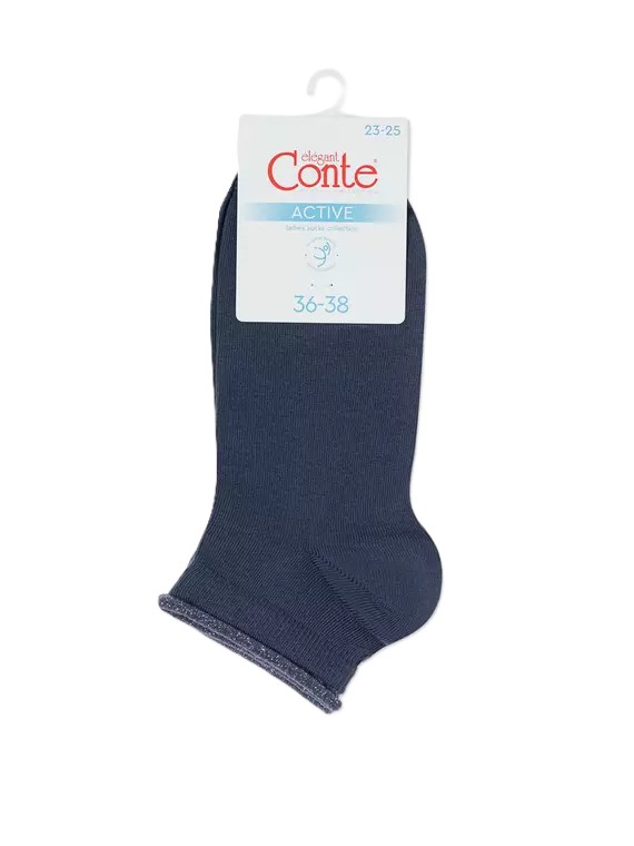 Носки женские КОНТЕ Актив темно-джинсовые р.23-25 арт.12С-32СП