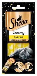 Крем-лакомство ШЕБА курица 3*12г