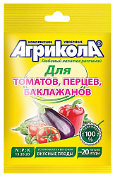 Удобрение АГРИКОЛА для томатов перцев баклажанов 50г
