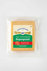 Сыр РОМАНОВСКИЙ Фермерский бзмж 50% 400г