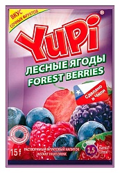 Напиток ЮПИ лесная ягода м/у15г
