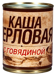 Каша ВОТЧИНА перловая с говядиной ж/б 338г