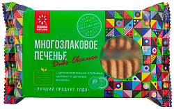 Печенье АБСОЛЮТ НАТУРЕ злаковое орехи цельное молоко 230г