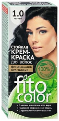 Краска для волос ЭФФЕКТ КОЛОР Черный №1.0