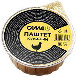 Паштет СИЛА куриный ж/б 75г