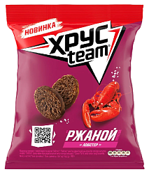 Сухарики ХРУСТИМ с ржаной мукой лобстер 100г