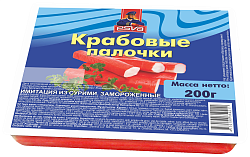 Крабовые палочки ЭСВА с/м 200г