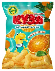 Палочки кукурузные КУЗЯ ЛАКОМКИН Апельсин 100г