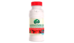 Кисломолочный напиток БИФИЛИН-М клубника бзмж 3.2% 200г