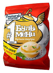 Пельмени ГОРЯЧАЯ ШТУЧКА Бульмени большие говядина свинина 900г