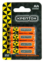 Батарейка КРЕПТОН АА LR6 BP4 4шт