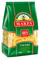 Мак.изделия МАКФА Капеллини гнезда 450г