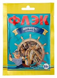Анчоус ФЛЭК сушеный 25г