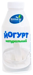 Йогурт ЗЕЛЕНЫЙ ЛУГ натуральный питьевой бзмж 2.5% 470г