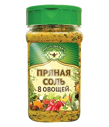 Соль 8 ОВОЩЕЙ пряная пэт 400г