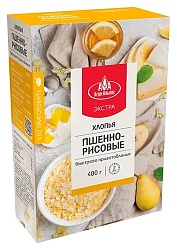 Хлопья АГРО-АЛЬЯНС Пшенно-рисовые карт/уп 400г