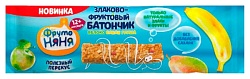 Злаково-фруктовый батончик ФРУТОНЯНЯ яблоко банан груша 25г