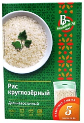 Рис ВИШНЕВЫЙ САД круглозерный карт/уп 5*80г