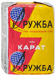 Сыр плавленый КАРАТ Дружба бзмж 45% 90г