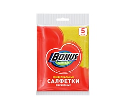 Салфетка БОНУС вискозные 5шт