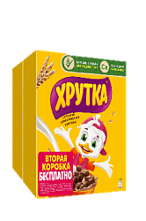 Завтрак ХРУТКА шоколадные шарики 2*240г