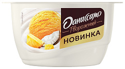 Творожный продукт ДАНИССИМО Тропический пломбир бзмж 5.8% 130г